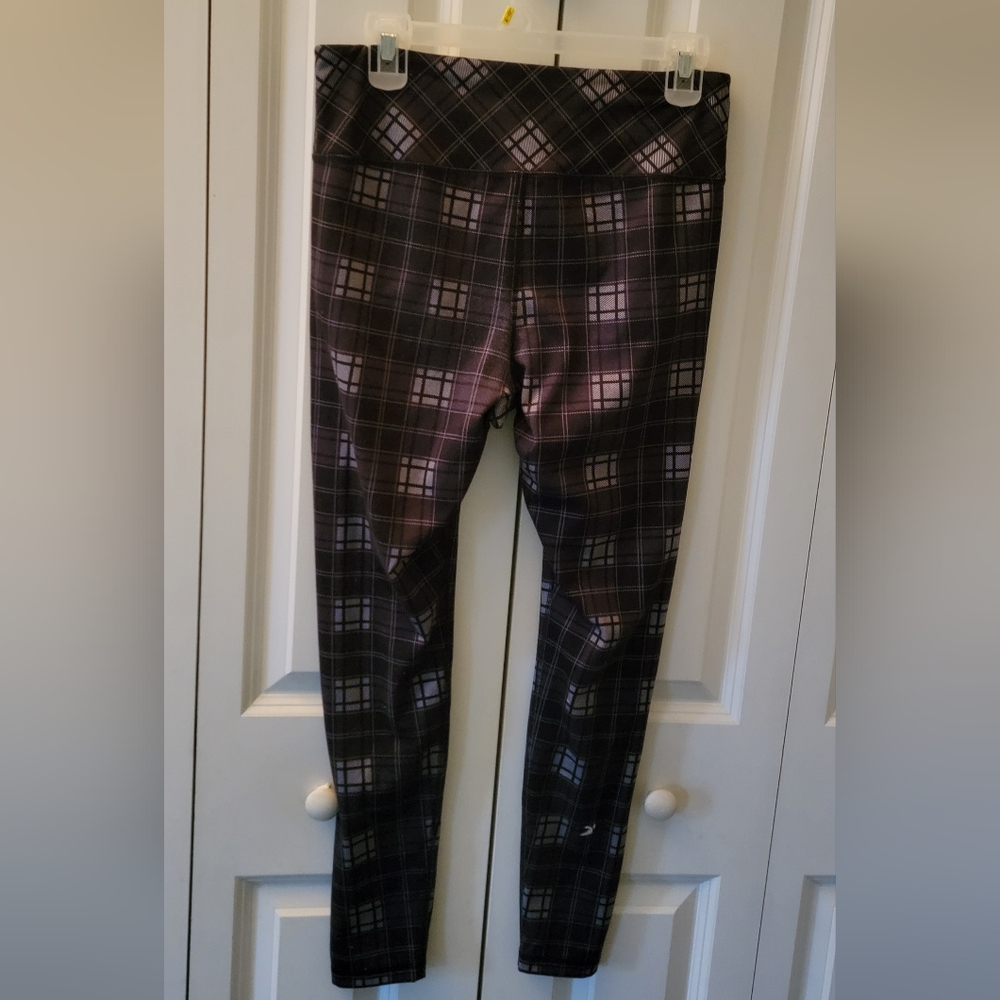 Glyder Black Plaid Women's Leggings